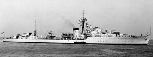 המשחתת הבריטית HMS SAUMAREZ